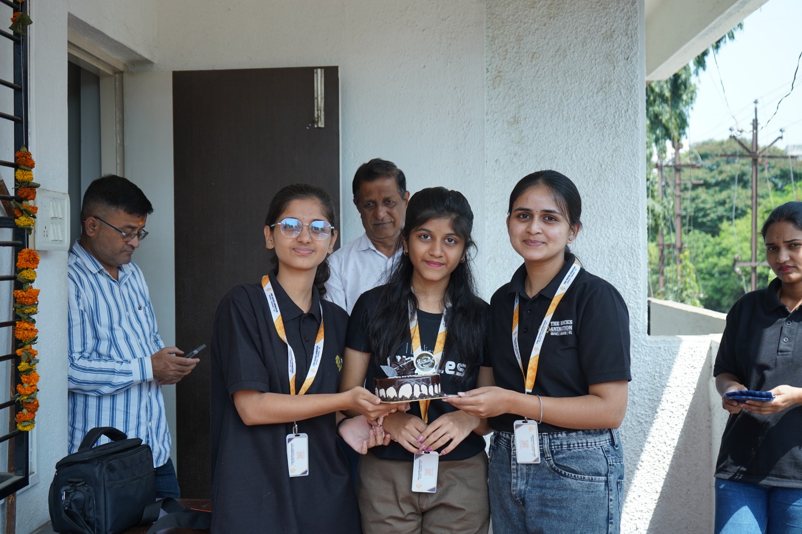 Mentor giving feedback